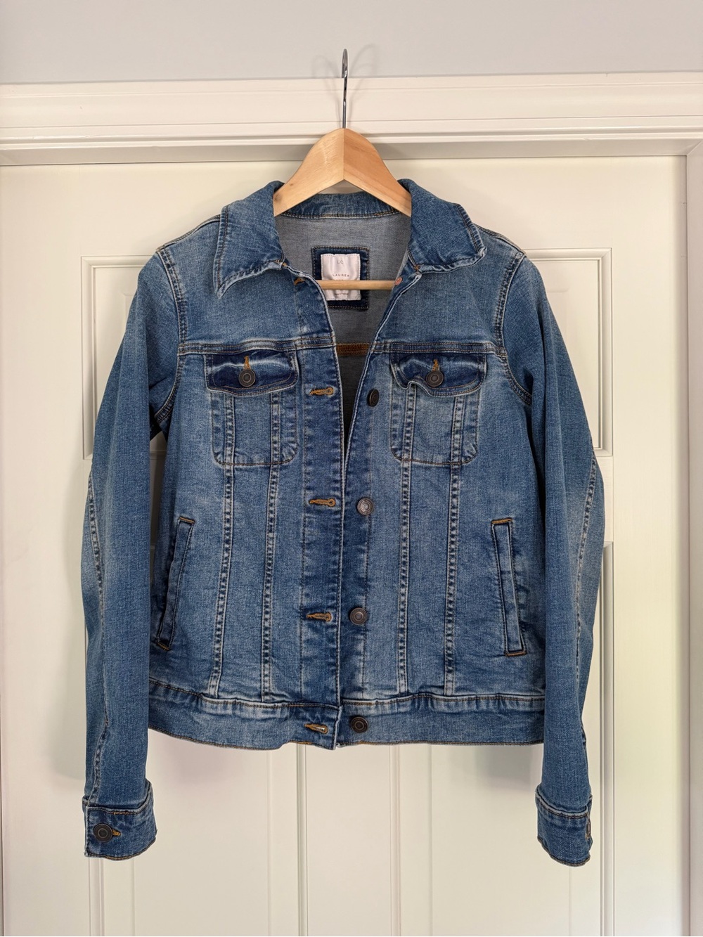 LC Lauren Conrad Blue Denim Jean Jacket